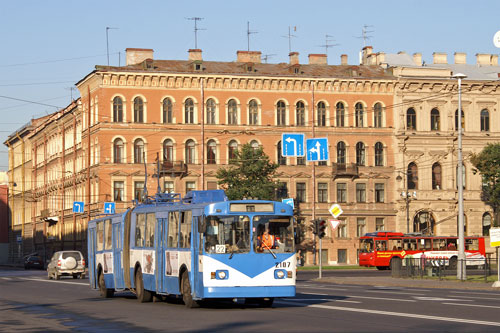 St Petersburg - Trolleybus - www.simplonpc.co.uk