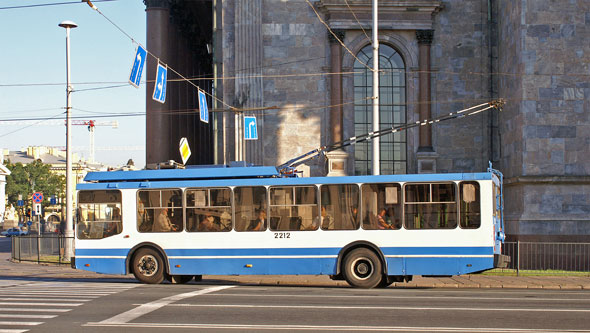 St Petersburg - Trolleybus - www.simplonpc.co.uk