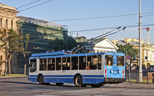 St Petersburg - Trolleybus - www.simplonpc.co.uk