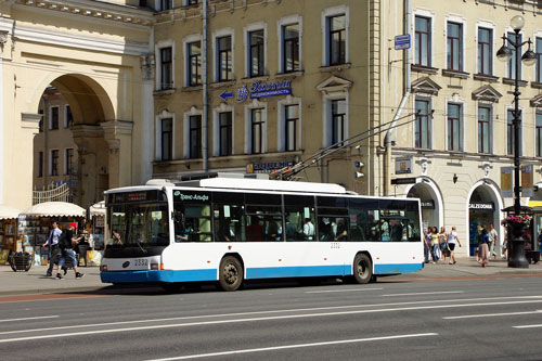 St Petersburg - Trolleybus - www.simplonpc.co.uk