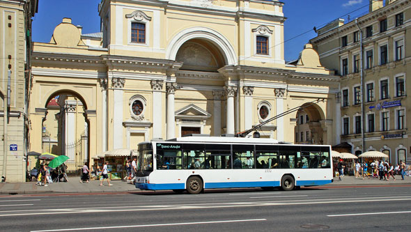 St Petersburg - Trolleybus - www.simplonpc.co.uk