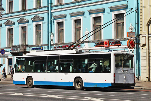 St Petersburg - Trolleybus - www.simplonpc.co.uk