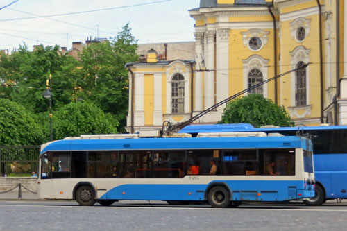 St Petersburg - Trolleybus - www.simplonpc.co.uk