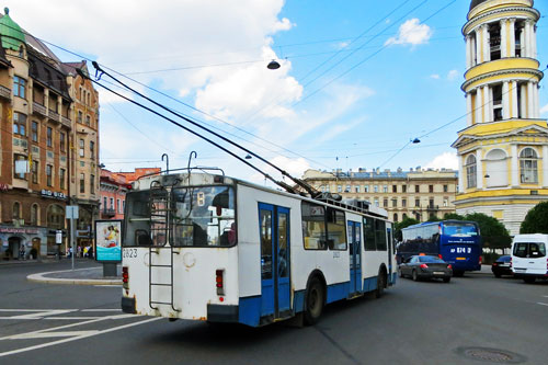 St Petersburg - Trolleybus - www.simplonpc.co.uk