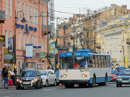 St Petersburg - Trolleybus - www.simplonpc.co.uk