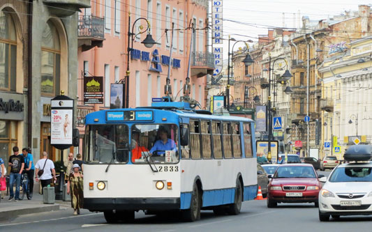 St Petersburg - Trolleybus - www.simplonpc.co.uk