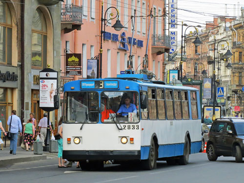 St Petersburg - Trolleybus - www.simplonpc.co.uk