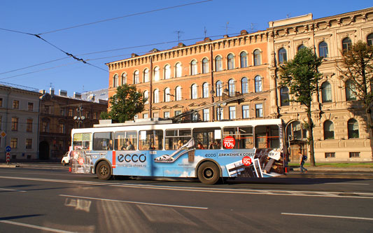 St Petersburg - Trolleybus - www.simplonpc.co.uk