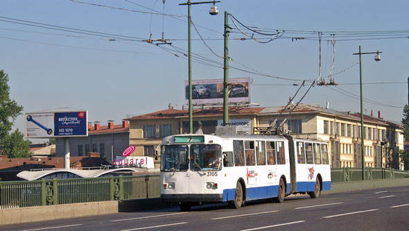 St Petersburg - Trolleybus - www.simplonpc.co.uk