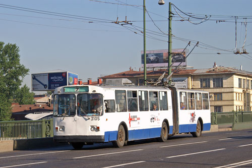 St Petersburg - Trolleybus - www.simplonpc.co.uk