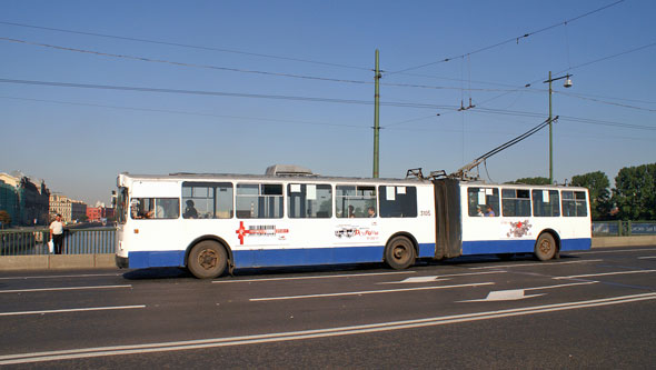 St Petersburg - Trolleybus - www.simplonpc.co.uk