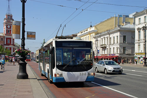 St Petersburg - Trolleybus - www.simplonpc.co.uk