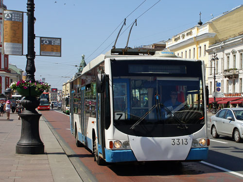 St Petersburg - Trolleybus - www.simplonpc.co.uk