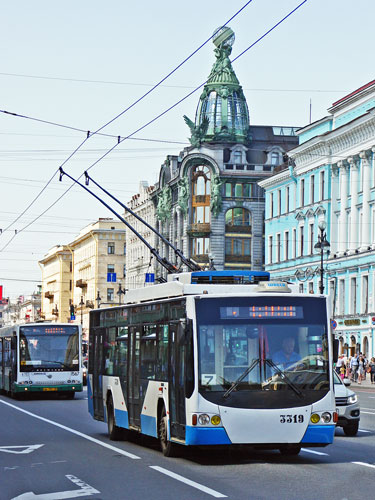 St Petersburg - Trolleybus - www.simplonpc.co.uk