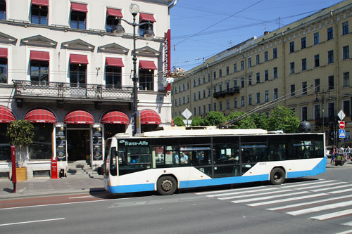 St Petersburg - Trolleybus - www.simplonpc.co.uk