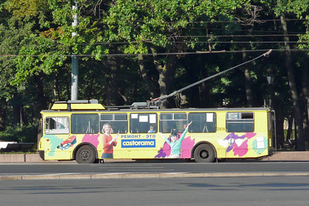 St Petersburg - Trolleybus - www.simplonpc.co.uk