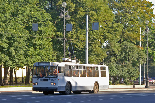 St Petersburg - Trolleybus - www.simplonpc.co.uk