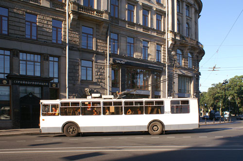 St Petersburg - Trolleybus - www.simplonpc.co.uk