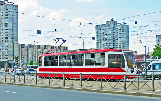 St Petersburg - Trams - www.simplonpc.co.uk