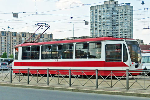 St Petersburg - Trams - www.simplonpc.co.uk