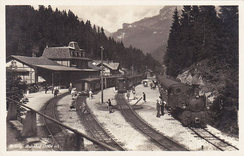 Brunig Bahn - www.simplonpc.co.uk - Simplon Postcards