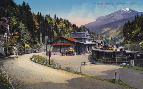 Brunig Bahn - www.simplonpc.co.uk - Simplon Postcards