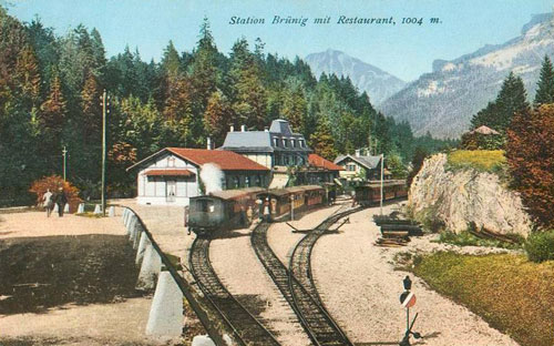 Brunig Bahn - www.simplonpc.co.uk - Simplon Postcards