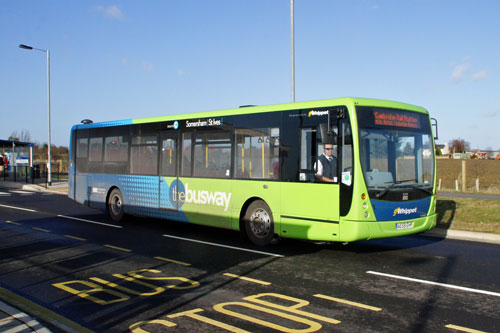 Cambridge Busway - Photo: ©2013 Ian Boyle - www.simplonpc.co.uk