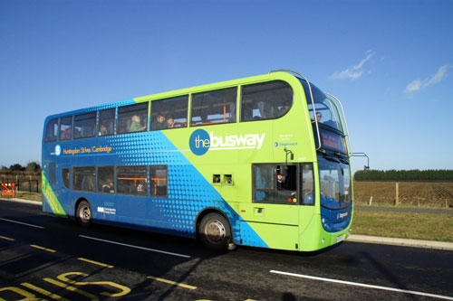 Cambridge Busway - Photo: ©2013 Ian Boyle - www.simplonpc.co.uk