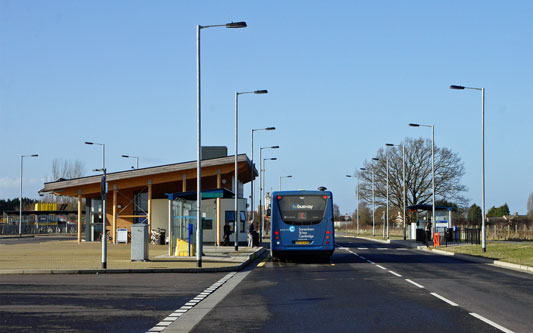 Cambridge Busway - Photo: ©2013 Ian Boyle - www.simplonpc.co.uk