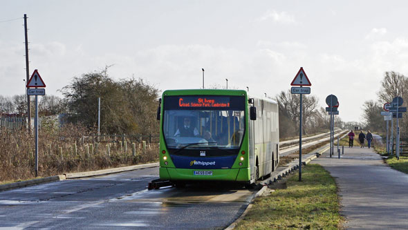 Cambridge Busway - Photo: ©2013 Ian Boyle - www.simplonpc.co.uk