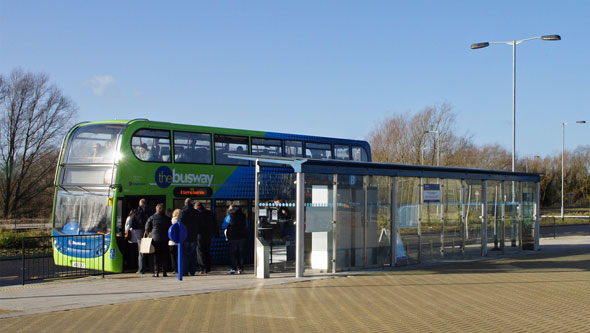 Cambridge Busway - Photo: ©2013 Ian Boyle - www.simplonpc.co.uk