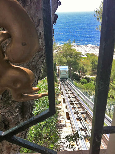 Grand Hotel du Cap-Ferrat Funiculaire - Simplon Postcards - www.simplonpc.co.uk