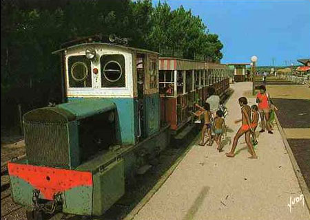 Petit Train du Cap Ferret - www.simplonpc.co.uk - Photo:  Ian Boyle, 13th March 2008