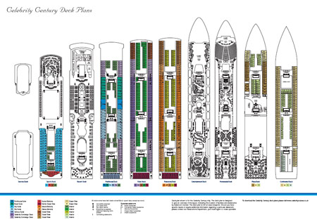 CENTURY CLASS DECK PLAN