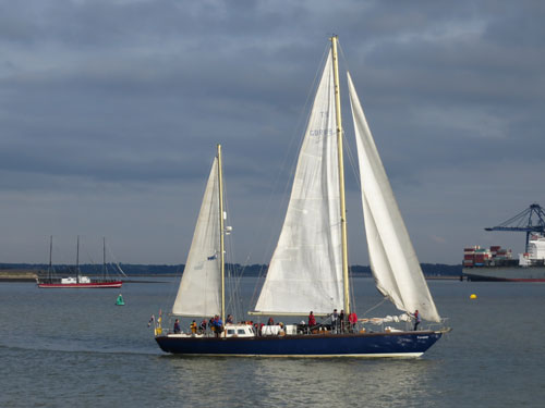 yacht FARAMIA - Photo: © Ian Boyle, 12th October 2013 - www.simplonpc.co.uk