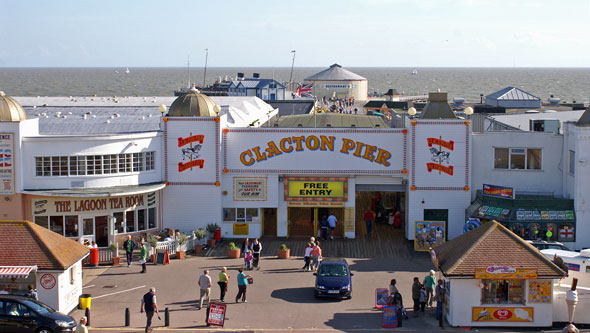 CLACTON PIER - Photo:  Ian Boyle, 30th September 2006