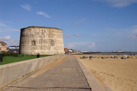 Martello Tower E - Photo: © Ian Boyle, Clacton, 30th September 2006 - www.simplonpc.co.uk