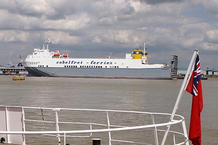 CELANDINE (Cobelfret) - MV BALMORAL Cruise - Waverley Excursions - Photo: © Ian Boyle, 20th June 2006 - www.simplonpc.co.uk