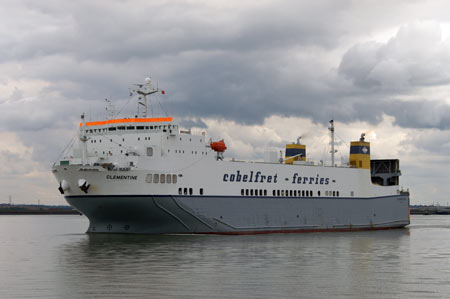 CLEMENTINE - Cobelfret - MV BALMORAL Cruise - Waverley Excursions -  Photo: © Ian Boyle, 10th July 2007 - www.simplonpc.co.uk