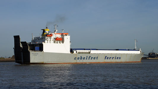 EGLANTINE - Cobelfret - Photo: © Ian Boyle, 20th December 2011 - www.simplonpc.co.uk