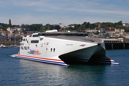 Condor Express at St Peter Port - Photo: © Ian Boyle, 2nd June 2007 - www.simplonpc.co.uk