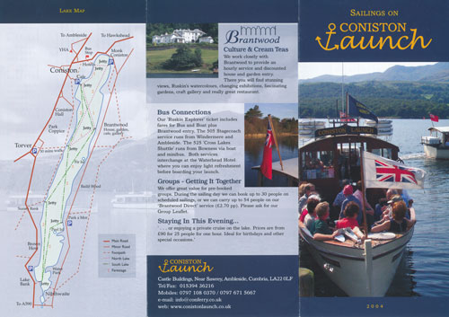 Coniston Launch - www.simplompc.co.uk - Simplon Postcards