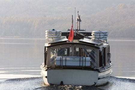 RANSOME of Coniston Launch - Photo: ©2012 Robert Beale - www.simplompc.co.uk - Simplon Postcards