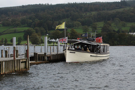 RANSOME of Coniston Launch - Photo: ©2010 Graham Thorne - www.simplompc.co.uk - Simplon Postcards