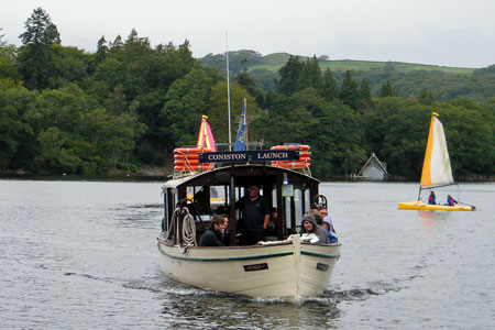 RUSKIN of Coniston Launch - Photo: ©2012 Robert Beale - www.simplompc.co.uk - Simplon Postcards