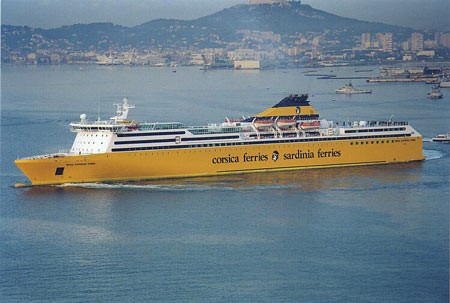 Corsica Ferries & Sardinia Ferries Postcards and Photographs