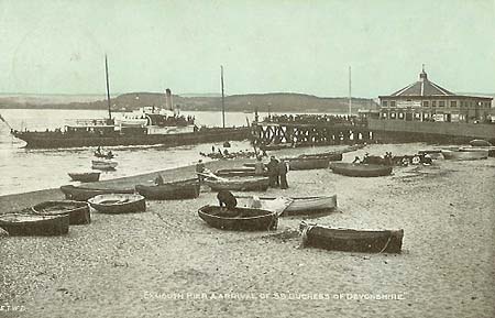 Devon Dock, Pier & SS Co - Paddle Steamer Postcards