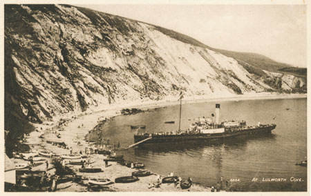 EMPRESS at Lulworth Cove - www.simplonpc.co.uk