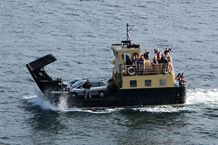 CROMARTY ROSE - Cromarty-Nigg ferry - Photo:  Ian Boyle, 1st August 2005